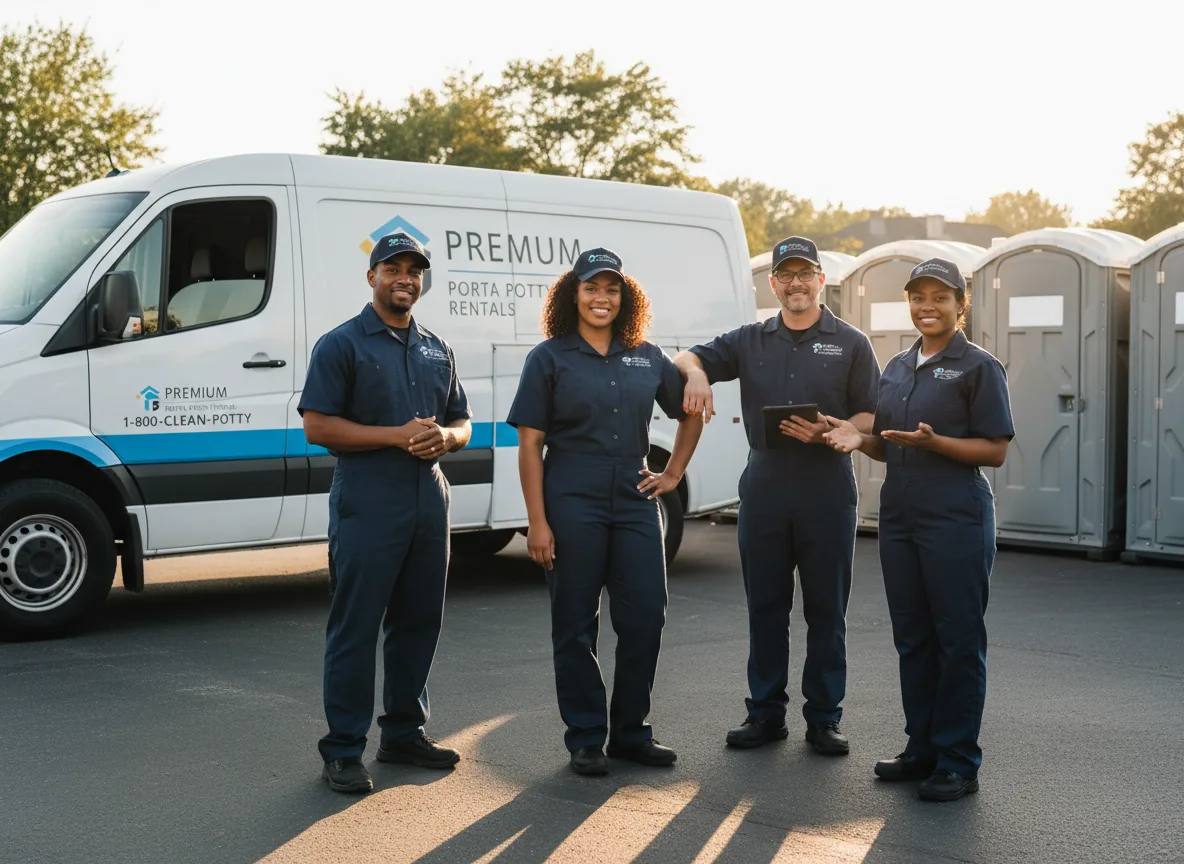 VIP Portable Toilets company in Rock Creek, OH
